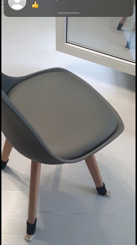 Деревянный стул Bonuss light gray / wood фото покупателя 71