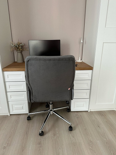 Компьютерное кресло York/Йорк серое фото покупателя 14