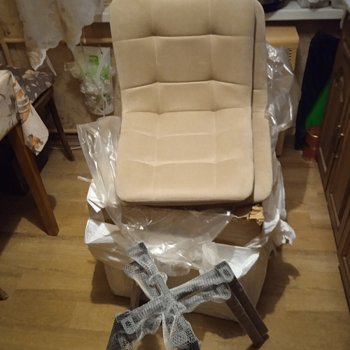 Стул на металлокаркасе Чилли зеленый / черный фото покупателя 1205