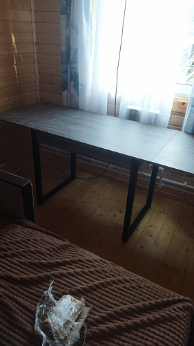 Стол Форли дуб рошелье / черный матовый фото покупателя 37