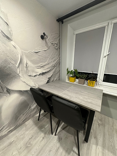 Деревянный стол Лота Лофт 140х80 белый матовый / бетон светлый фото покупателя 320