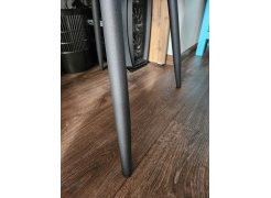 Стул на металлокаркасе Баодин К крутящийся фиолетовый teddy 944 / черный фото покупателя 6