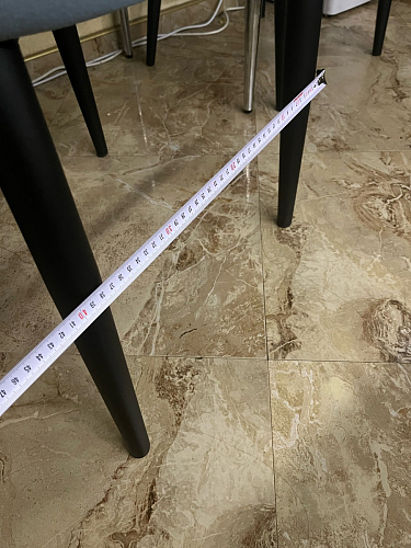 Стул на металлокаркасе Kora black / gray фото покупателя 247