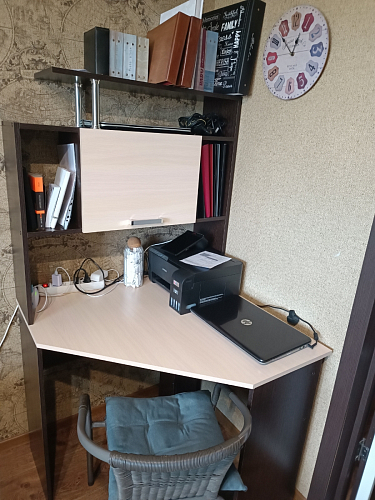 Стол компьютерный Джаз-18 дуб сонома фото покупателя 8