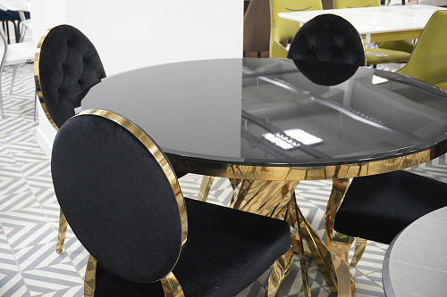 Стол Twist steel / white из шоурума 2