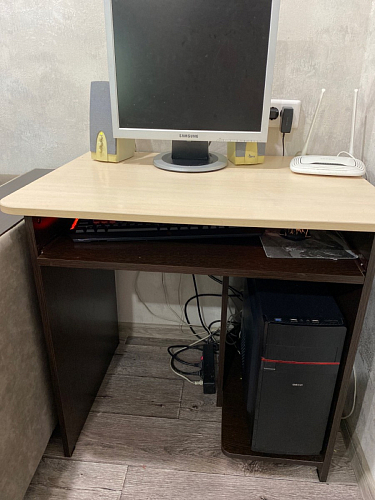 Компьютерный стол КСТ-21.1 венге фото покупателя 7