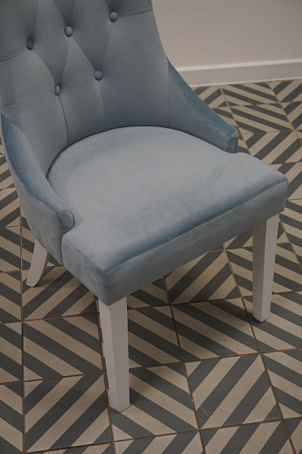 Стул Elegance dark walnut / fabric cream из шоурума 9