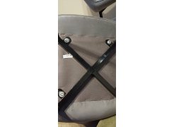 Стул на металлокаркасе Седа К крутящийся светло-серый  / белый фото покупателя 79