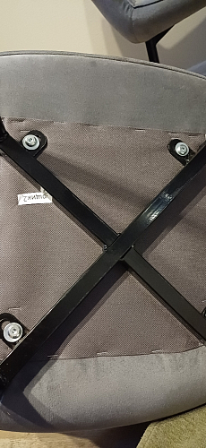 Комплект стульев Вейв 4 шт светло-серый / черный фото покупателя 79