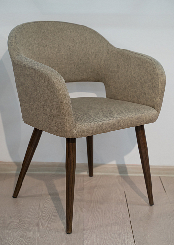 Кресло Oscar Diag blue / черный из шоурума 1