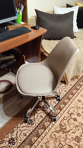 Компьютерное кресло Kolin gray / chrome фото покупателя 22