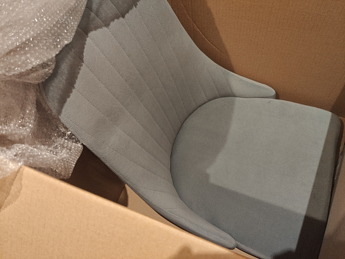 Стул на металлокаркасе Kora beige / black фото покупателя 63