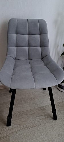 Стул на металлокаркасе Челси бирюзовый / черный фото покупателя 27