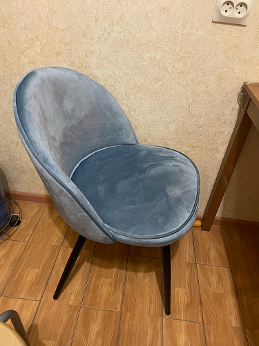 Стул на металлокаркасе Dodo blue фото покупателя 39