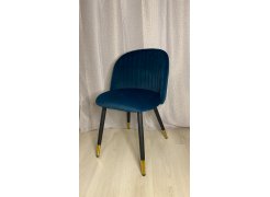 Стул на металлокаркасе Gabi blue / black фото покупателя 910