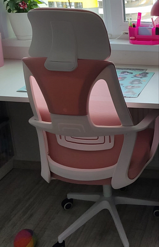 Компьютерное кресло Golem dark gray / gray / white фото покупателя 2