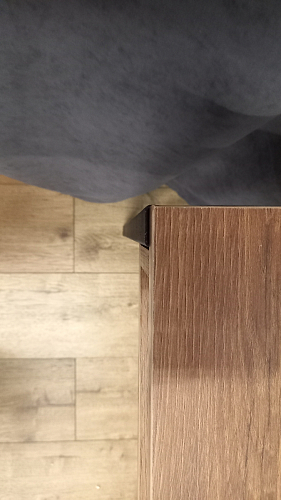 Письменный стол Леон Лофт бетон / черный матовый фото покупателя 105