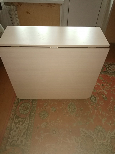 Стол-книжка Йентель дуб крафт белый фото покупателя 3