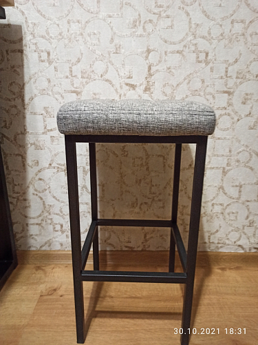 Барный стул Лофт катания лаванда / белый матовый фото покупателя 188