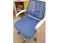 Компьютерное кресло Ergoplus белое / голубое фото покупателя 29