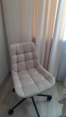 Компьютерное кресло Честер кирпичный / черный фото покупателя 44