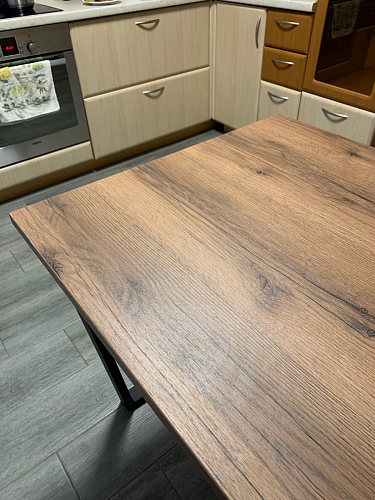 Стол Лота Лофт 120 25 мм сабия / белый матовый фото покупателя 491