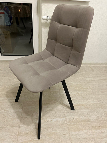 Комплект стульев Чилли 2 шт бежевый / черный фото покупателя 1136