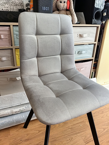 Стул на металлокаркасе Чилли синий / белый фото покупателя 695