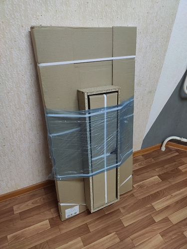 Стол Тринити Лофт 120 25 мм черный матовый / юта фото покупателя 77