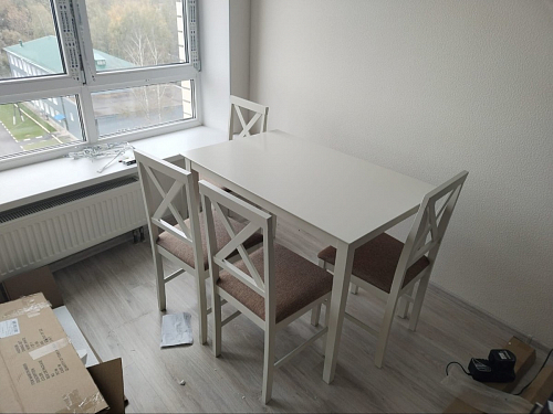 Обеденный комплект Hudson (Хадсон) cappuccino фото покупателя 16