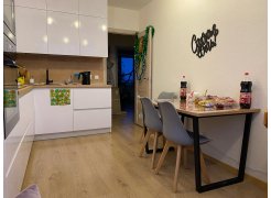 Деревянный стол Лота Лофт 120(160)х75 черный матовый / бетон светлый фото покупателя 34