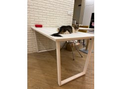 Стол Лота Лофт 120 25 мм сабия / черный матовый фото покупателя 906