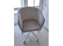 Компьютерное кресло Тибо confetti chocolate / белый фото покупателя 18