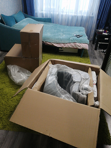 Стул на металлокаркасе Kora 1 gray / black фото покупателя 10