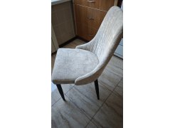 Стул на металлокаркасе Kora beige / black фото покупателя 405