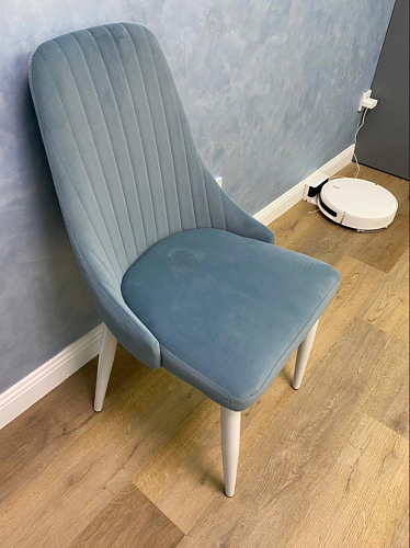 Стул на металлокаркасе Kora beige / black фото покупателя 288