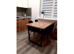 Стол Лота Лофт 120 25 мм сабия / черный матовый фото покупателя 393