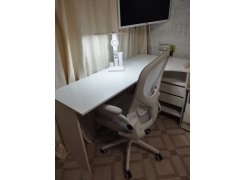 Компьютерное кресло Konfi light gray / white фото покупателя 153