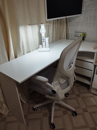 Компьютерное кресло Konfi dark gray / pink / white фото покупателя 153