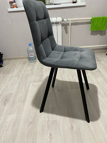 Стул на металлокаркасе Чилли синий / белый фото покупателя 956