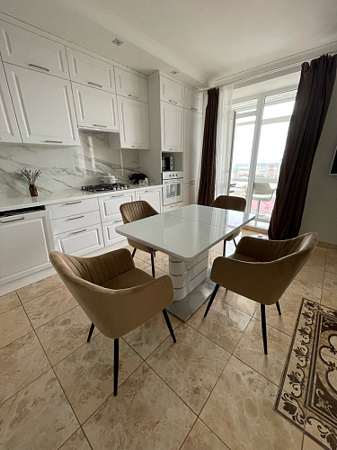 Стул на металлокаркасе Slam dark beige фото покупателя 4