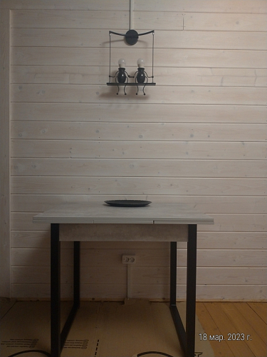 Стол Форли дуб велингтон / черный матовый фото покупателя 48