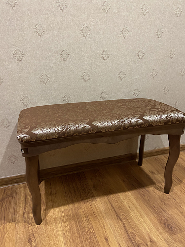 Банкетка Амадео орех / шоколад фото покупателя 1