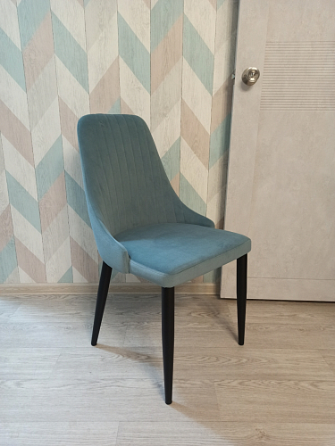 Стул на металлокаркасе Kora beige / black фото покупателя 144