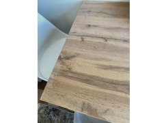 Стол Лота Лофт 140 25 мм черный матовый / бетон фото покупателя 129