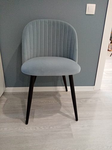 Стул на металлокаркасе Gabi 1 gray фото покупателя 292