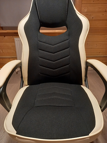 Компьютерное кресло Gamer черное / бежевое фото покупателя 158