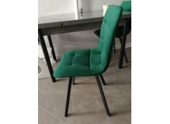 Стул на металлокаркасе Чилли светло-серый / черный фото покупателя 197