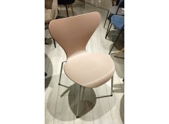 Стул на металлокаркасе Seven горчичный / черный из шоурума 4