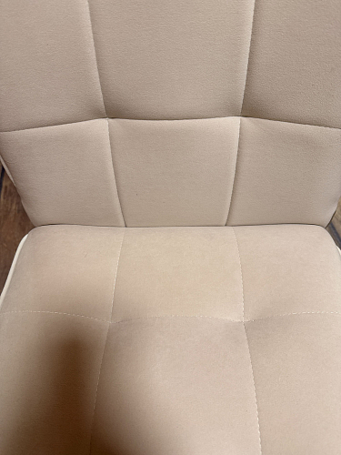 Компьютерное кресло One/Ван флок бежевый 7 фото покупателя 43